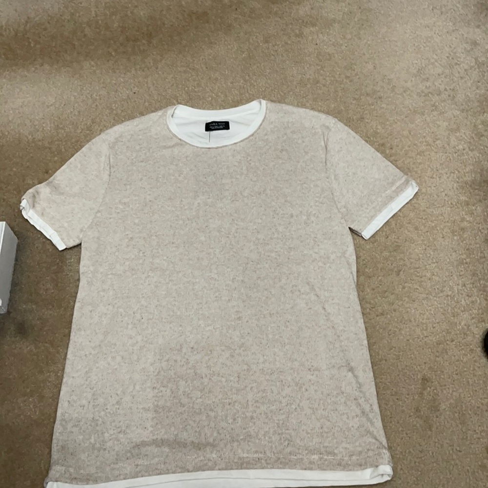 Zara short sleeve sweater/tshirt